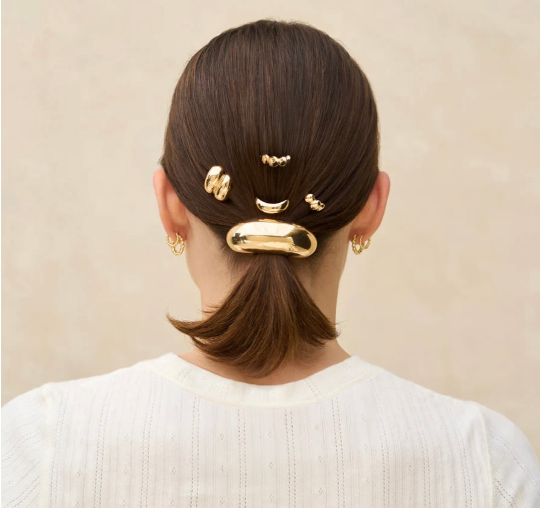 Kitsch Gold Metal Pony Pins