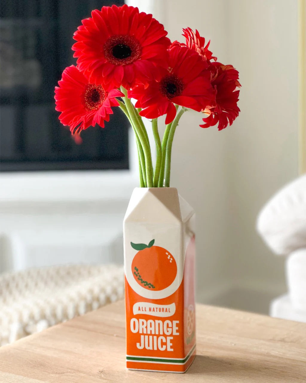 Rise and Shine Vase - Orange Juice
