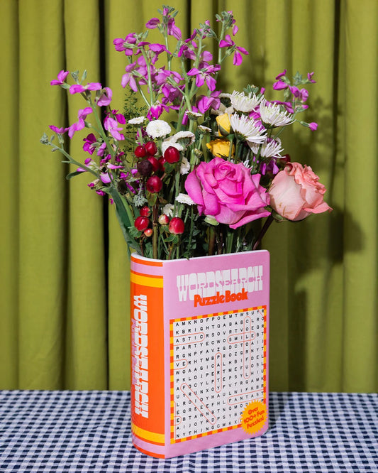 Book Vase- Word Search