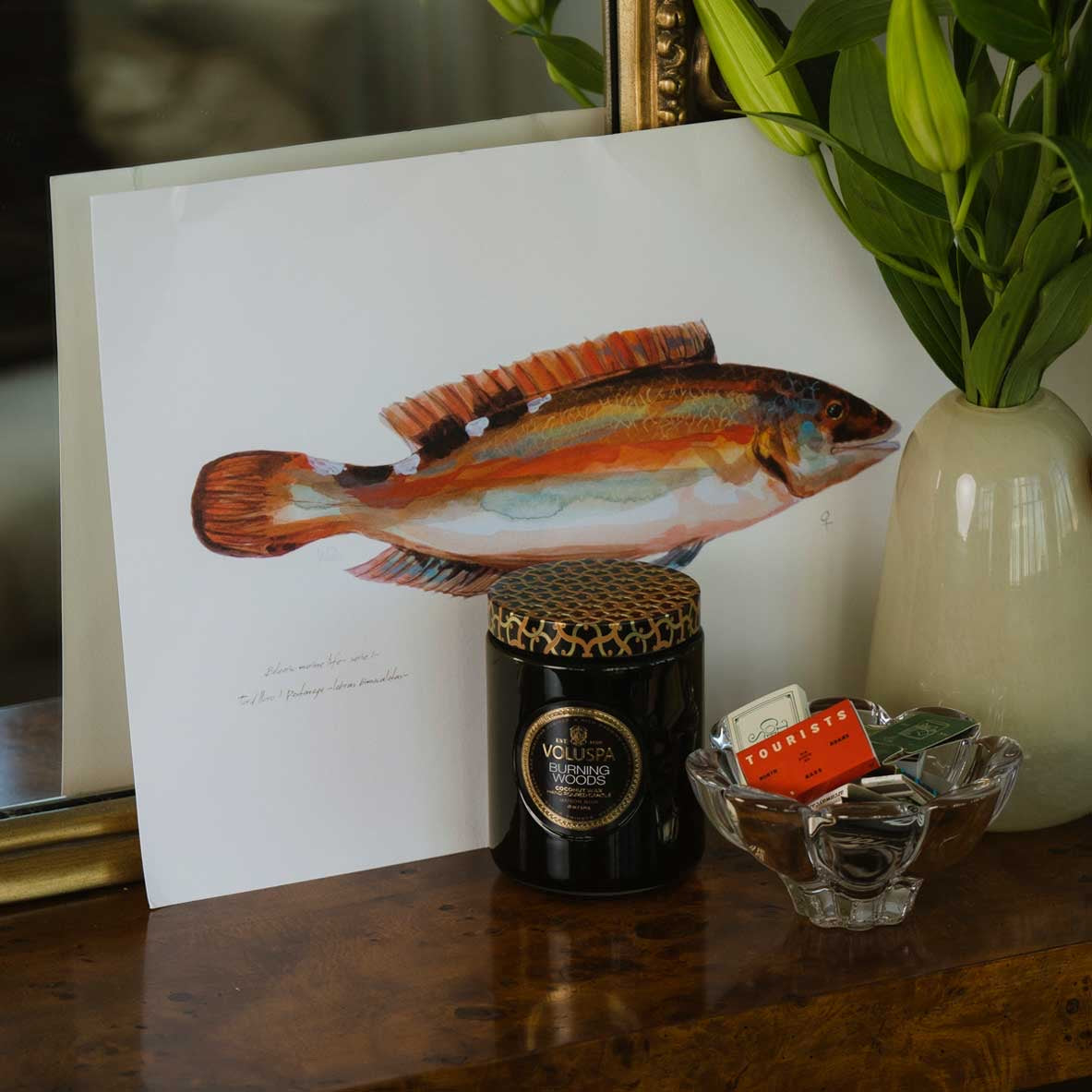 Voluspa Burning Woods Candle - * 2 Sizes *