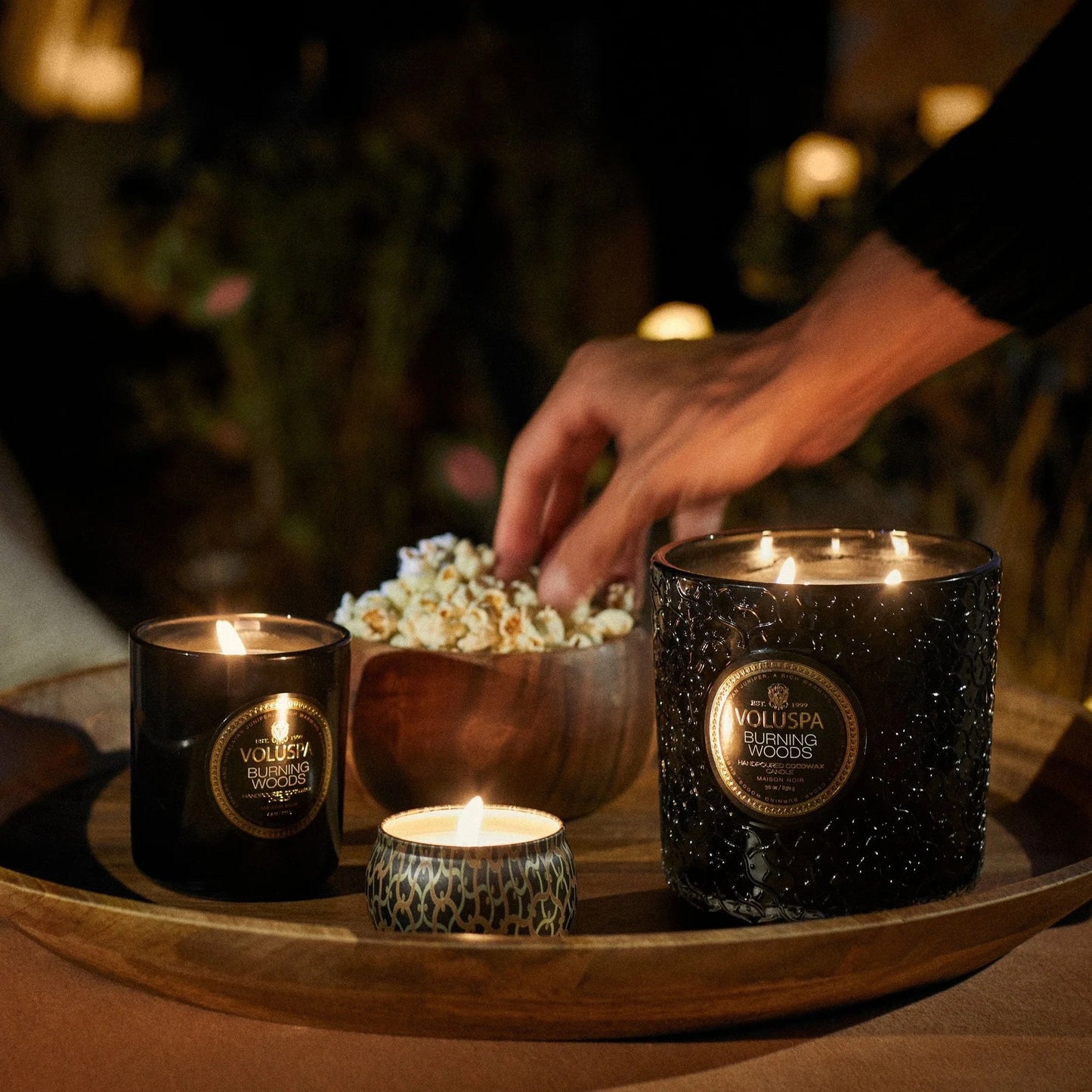 Voluspa Burning Woods Candle - * 2 Sizes *