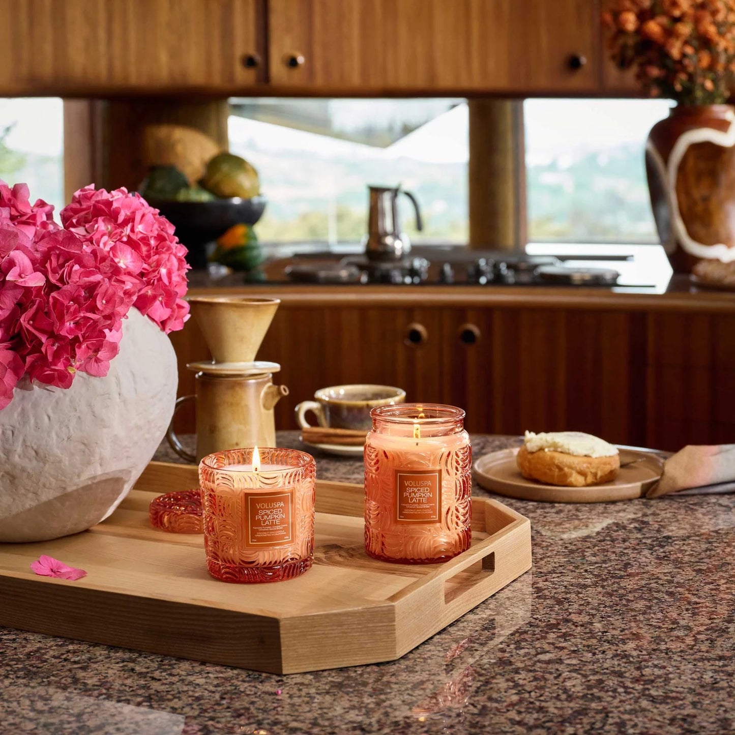 Voluspa Spiced Pumpkin Latte Candle - * 3 Sizes *