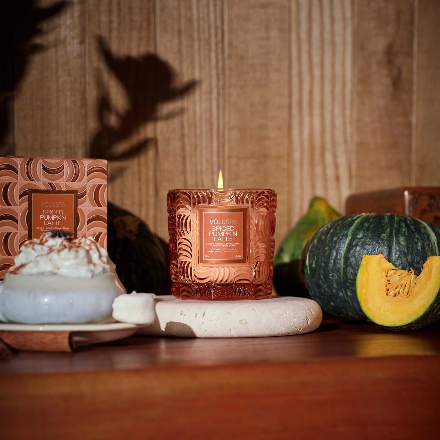 Voluspa Spiced Pumpkin Latte Candle - * 3 Sizes *