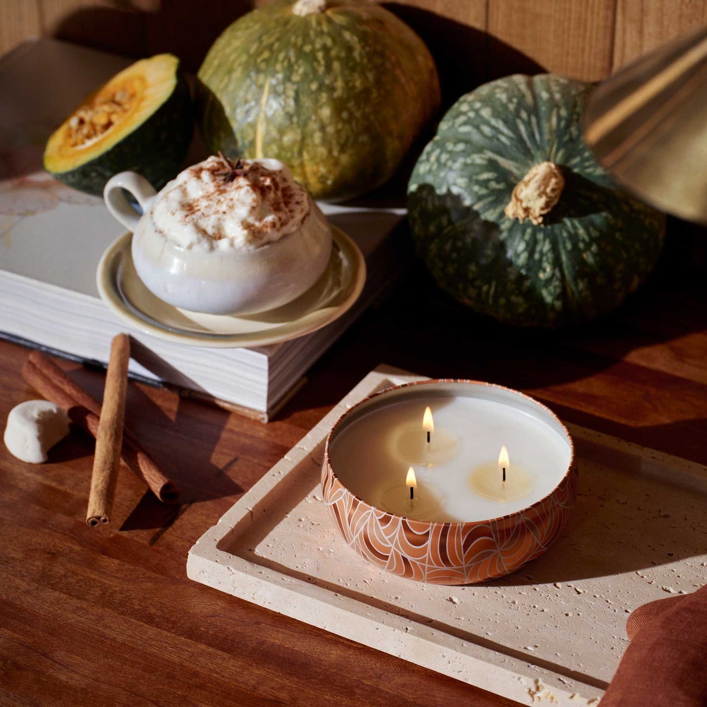Voluspa Spiced Pumpkin Latte Candle - * 3 Sizes *