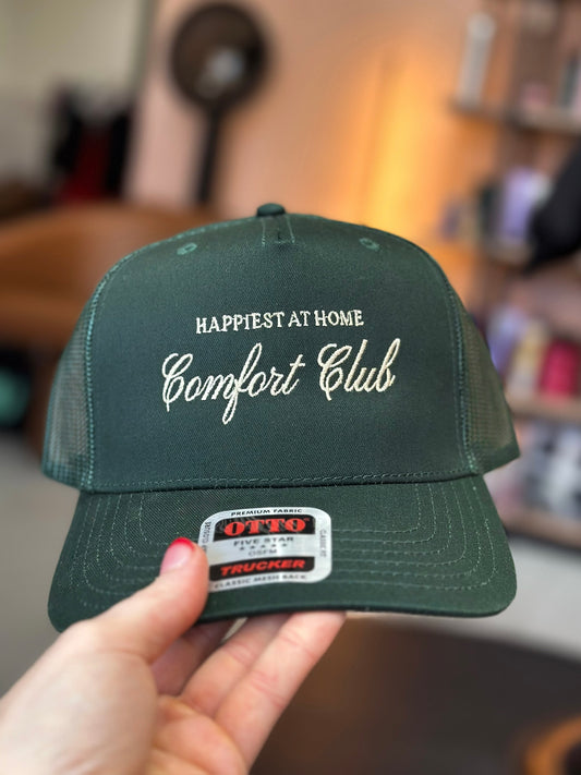 Comfort Club Embroidered SnapBack Hat