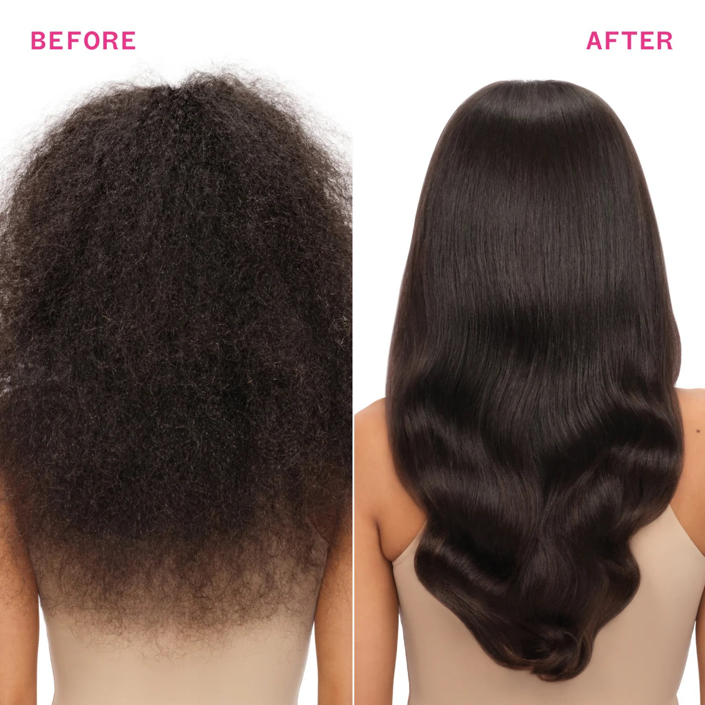 amika super-sized frizz fighters set anti-frizz shampoo, conditioner + treatment