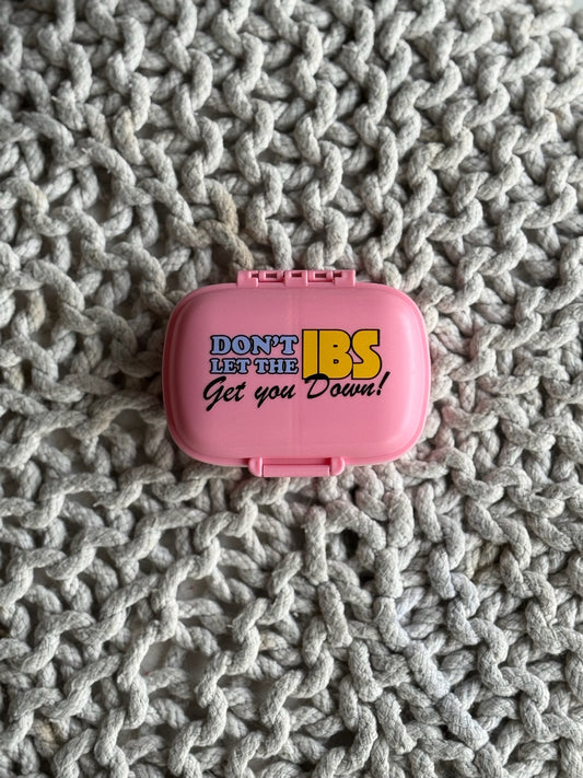 Don't Let The IBS Get You Down Pill Case