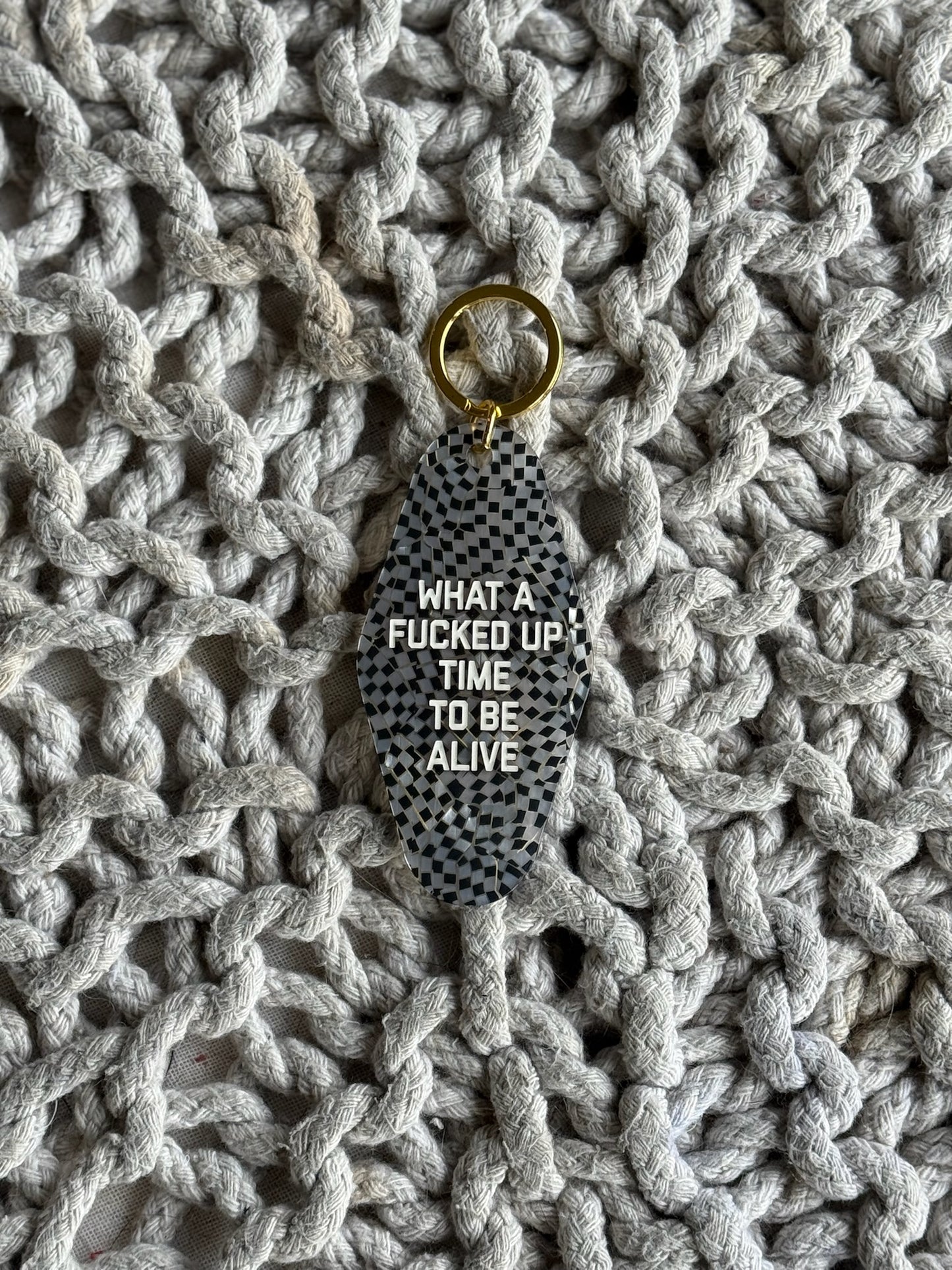 What A Time Keytag