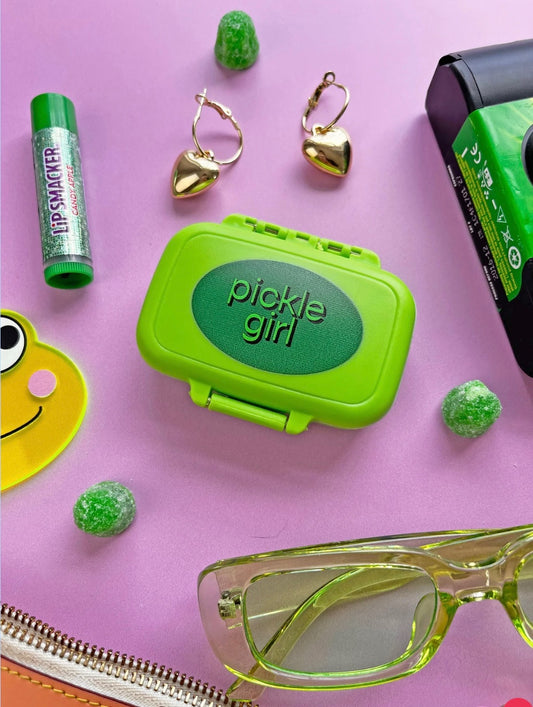 Pickle Girl Pill Case