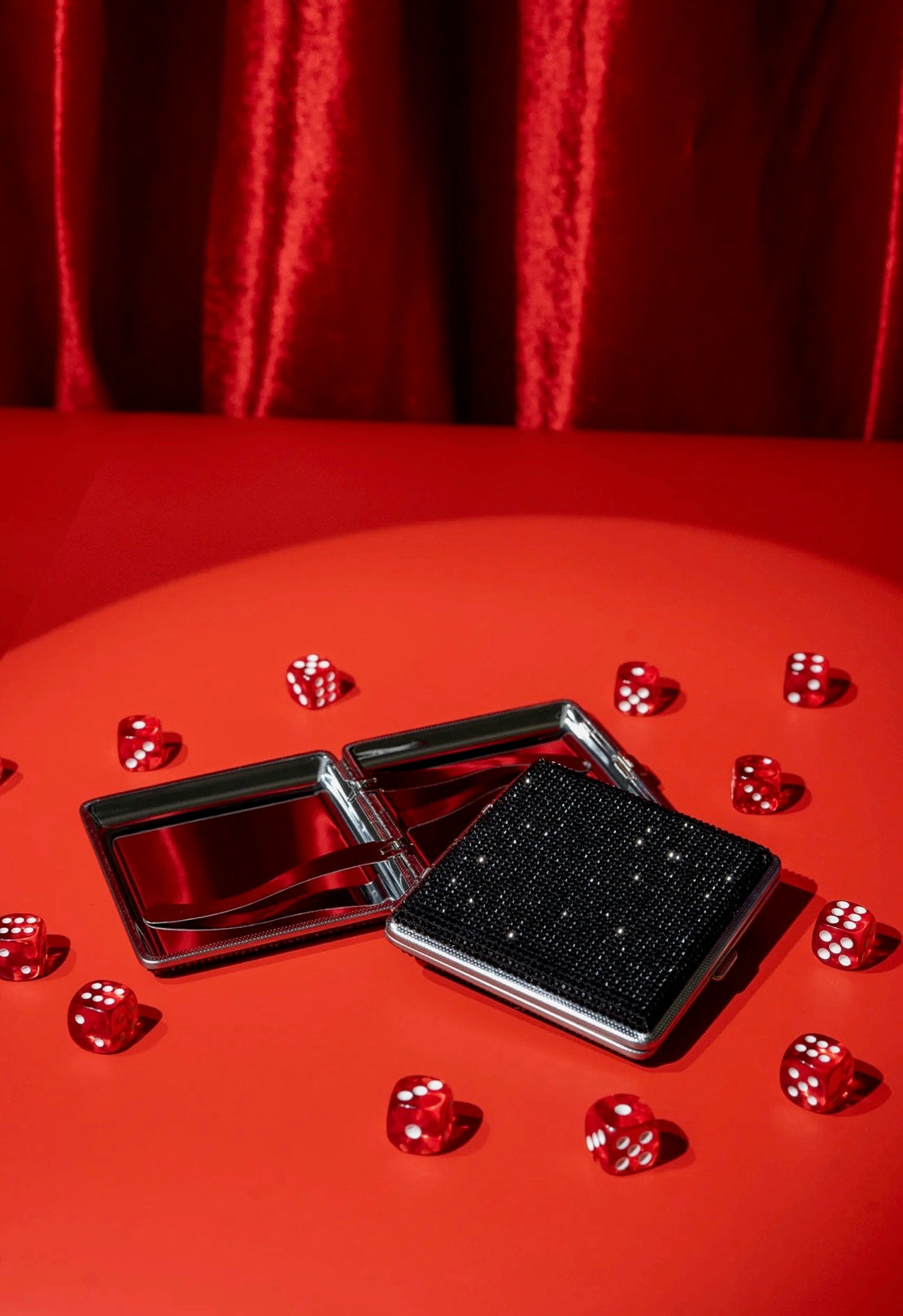 Rhinestone Cig Case - * 2 Colors *