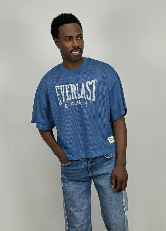 Coney Island Picnic x Everlast Athletic Mesh Jersey - Blue