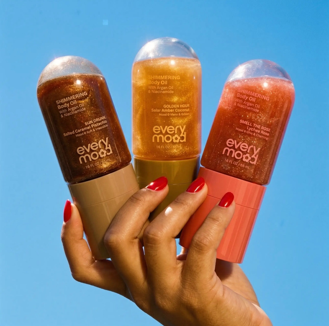 Every Mood Shimmering Body Oils