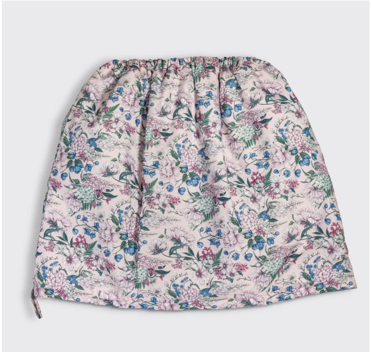 Bridgerton x Kitsch Satin-Lined Flexi Shower Cap in Wisteria