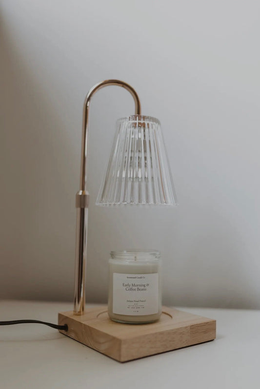 Candle Lamp Warmer - Dimmable, Timer, & Adjustable