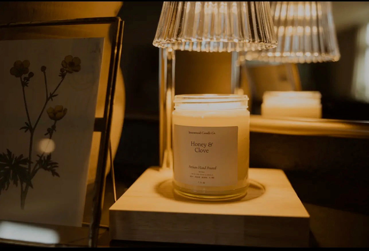 Candle Lamp Warmer - Dimmable, Timer, & Adjustable