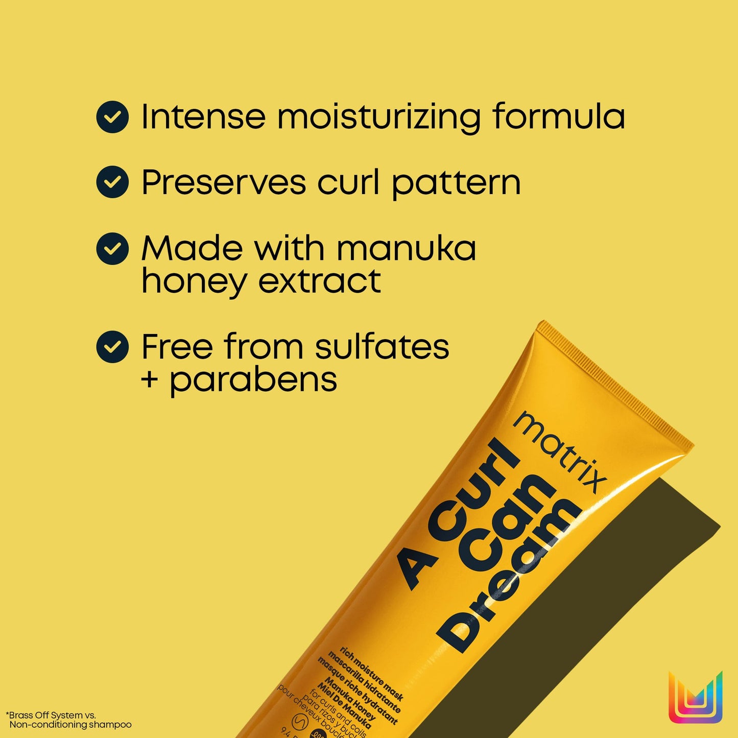 Matrix A Curl Can Dream Rich Mask