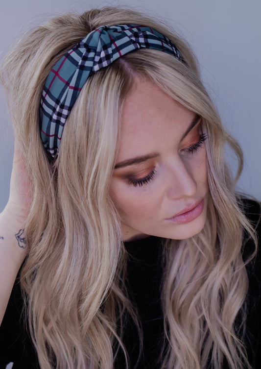 Plaid Headbands