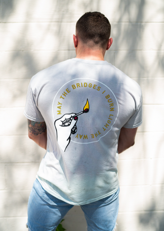 Exclusive Bridges Hand Bleached Tee