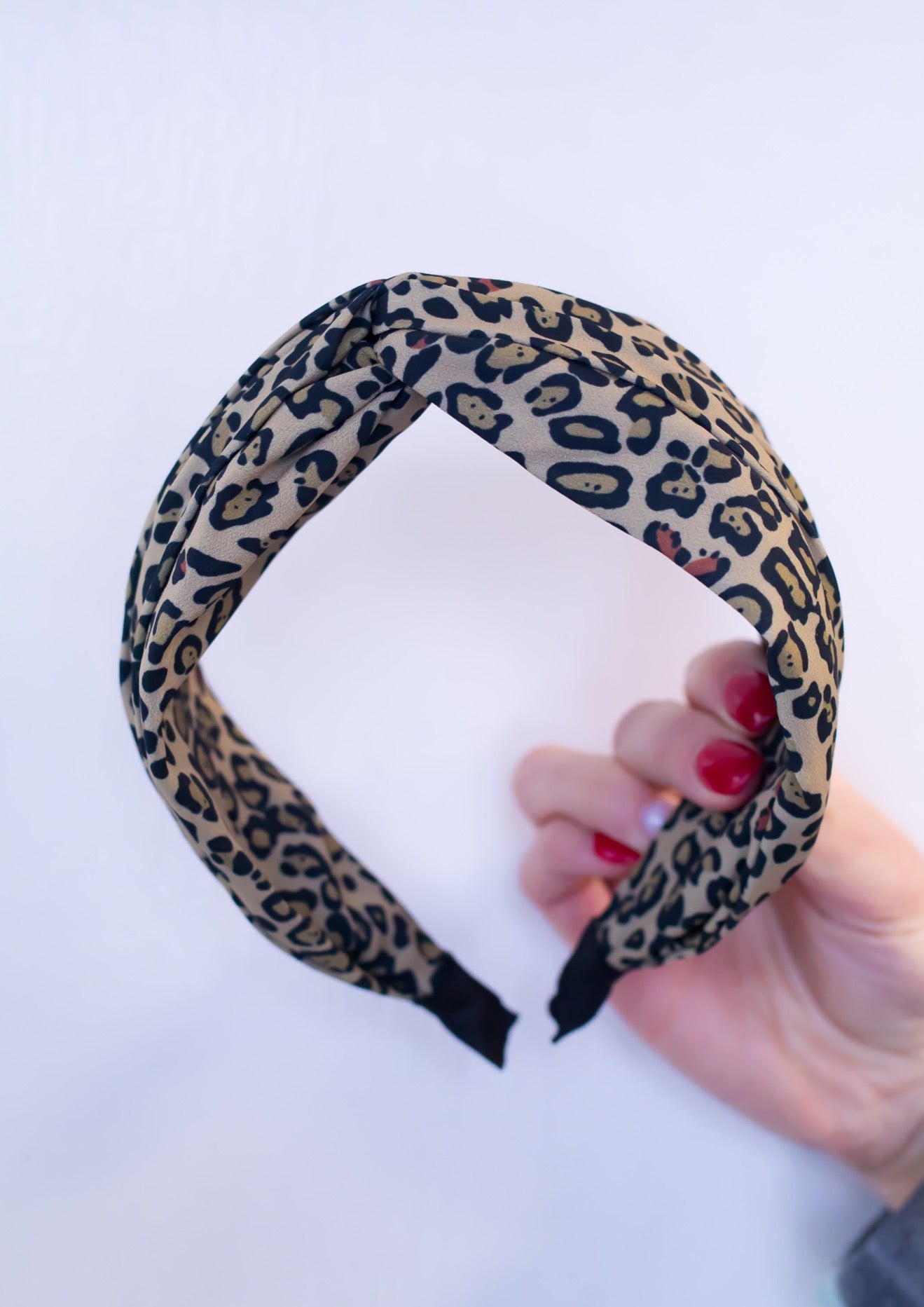 Stand Out Leopard Headband *Tan*