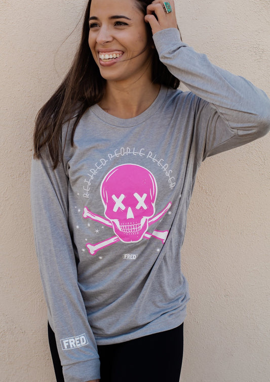*Exclusive* Retired People Pleaser Long Sleeve