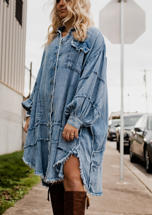 This is The Dream Denim Dress *Kenzies Pick* *RESTOCKED*