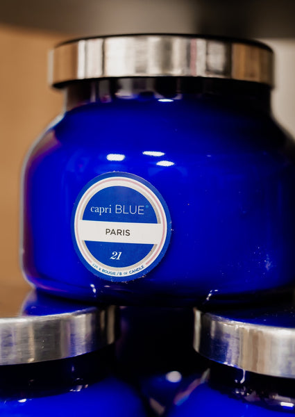 Paris Blue Petite Jar, 8 oz - Capri Blue