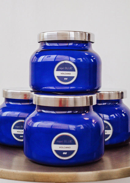 Capri Blue Candle - *8oz. Blue Glass Jar*