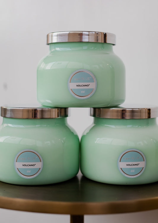 Volcano Aqua Signature Jar, 19 oz - Capri Blue