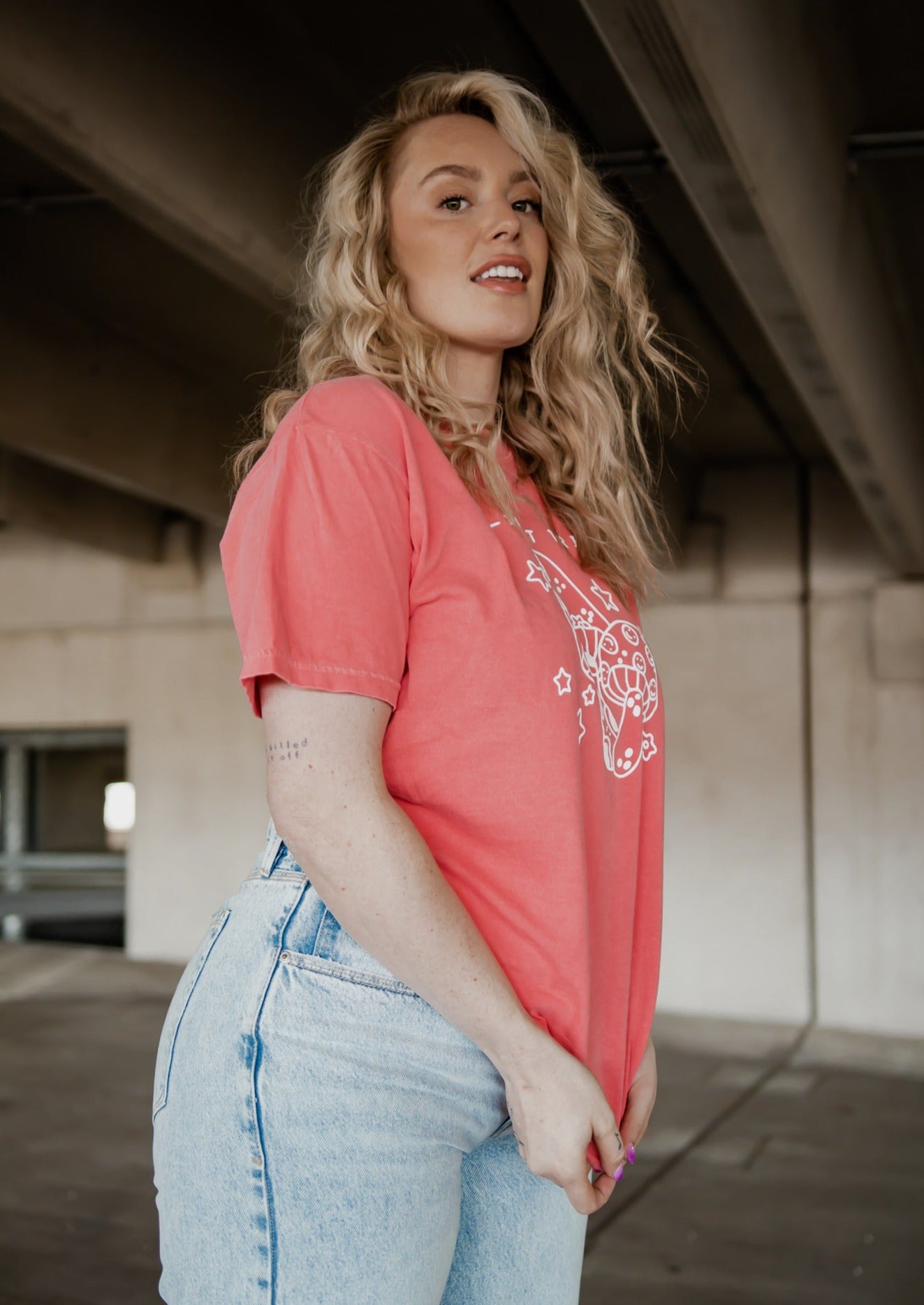 *EXCLUSIVE* Don't Trip Tee *Pink*