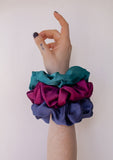Rich Girl Silk Jumbo Scrunchies *Multiple Colors or Set*