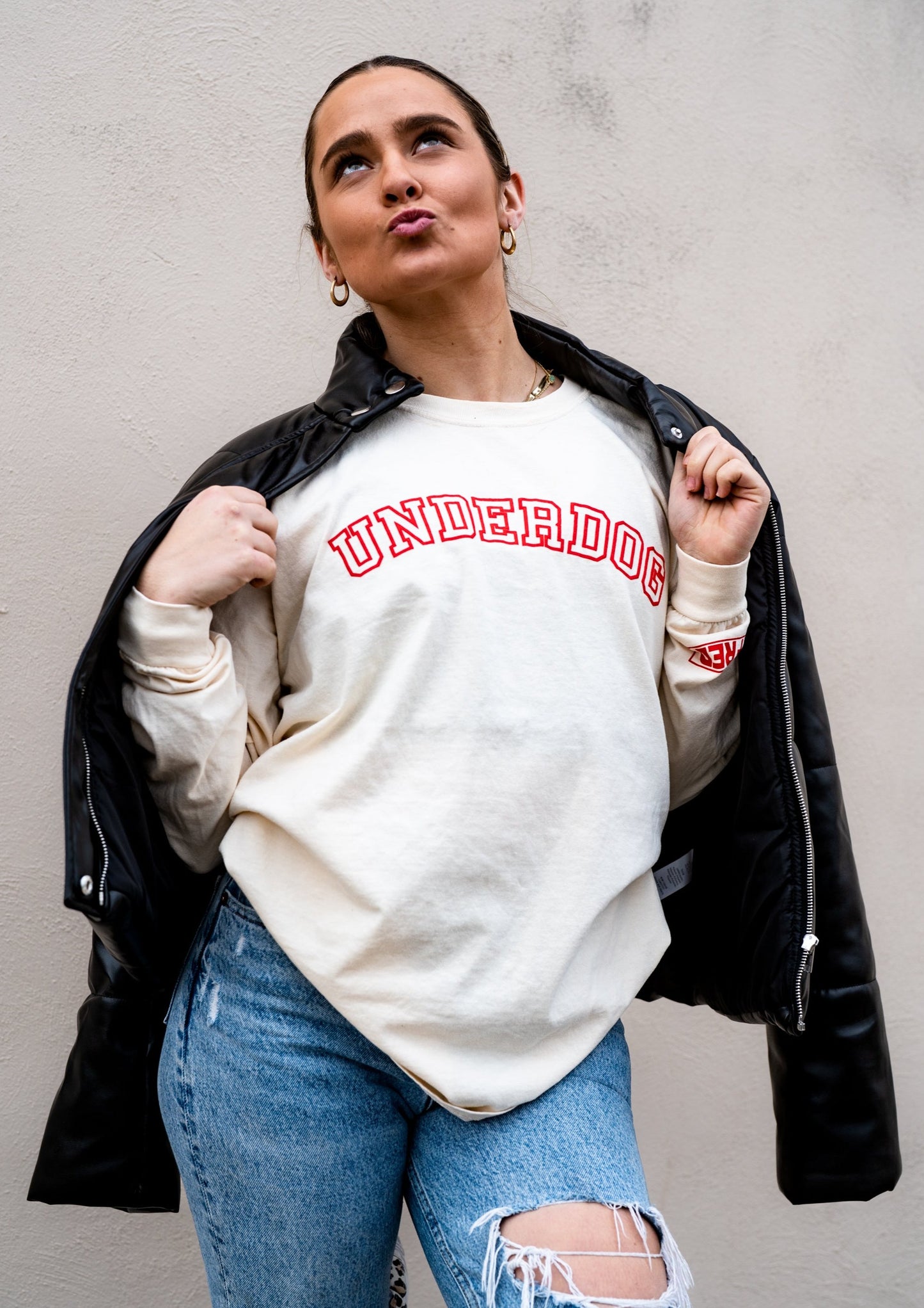 Fred Original Design Underdog Long Sleeve tee *2 Color Options*